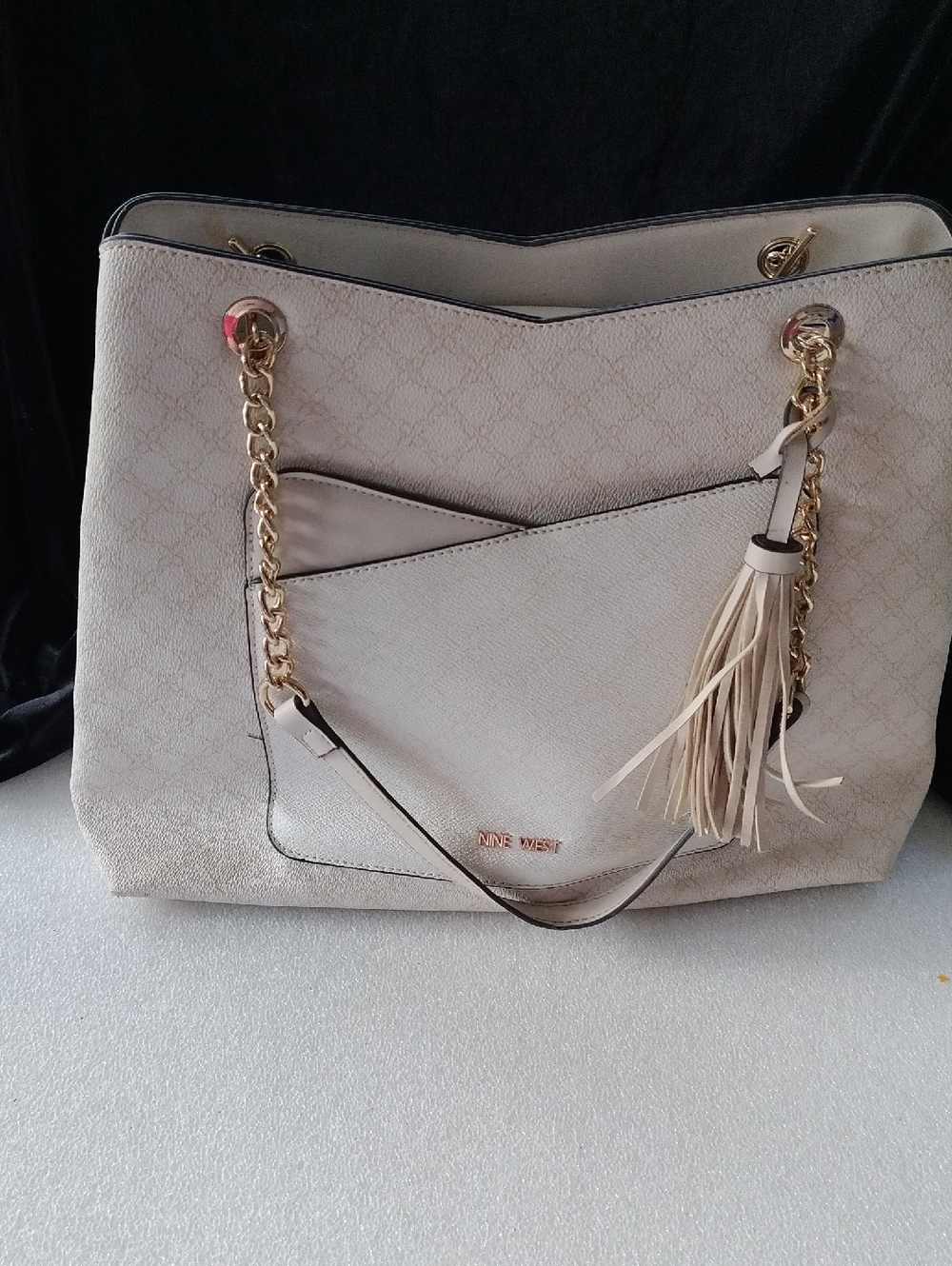 Nine West Bag Cream Color New